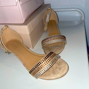 Ashley Stewart x Sole Lift: Faux Wide Width Wedges